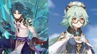 Xiao and Sucrose (Image via Genshin Impact)